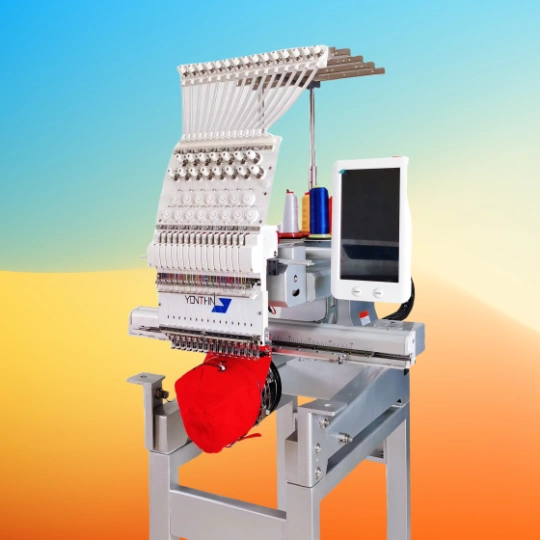 Single Head Cap Embroidery Machine