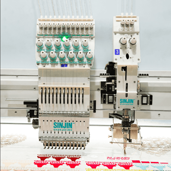 FLAT WITH TAPPING CORDING EMBROIDERY MACHINE