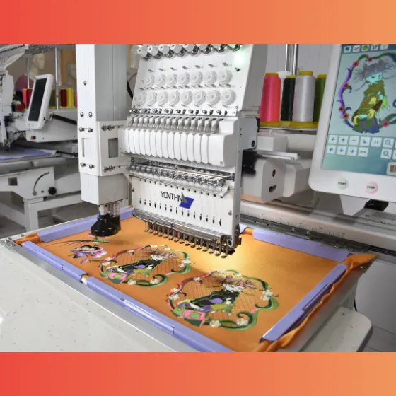 SINGLE HEAD FLAT WITH LASER MACHINE