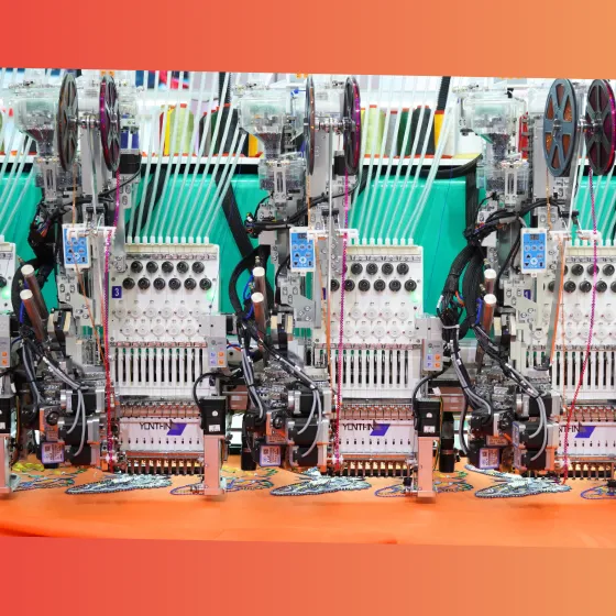 4 BEADS 1 CORDING AND LASER EMBROIDERY MECHINE