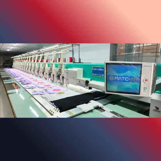 FLAT WITH CHENILLE EMBROIDERY MACHINE