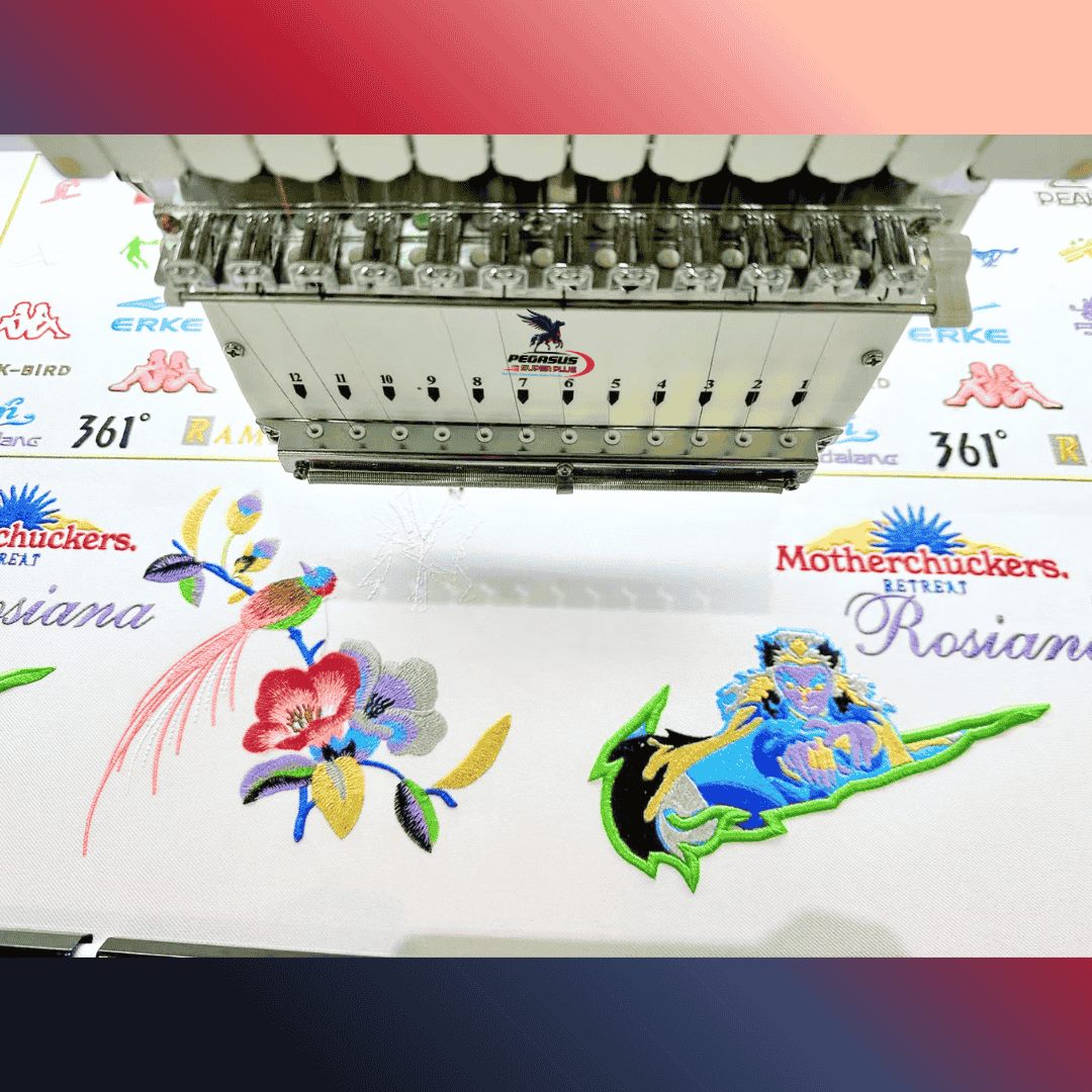 Pegasus Embroidery Machines